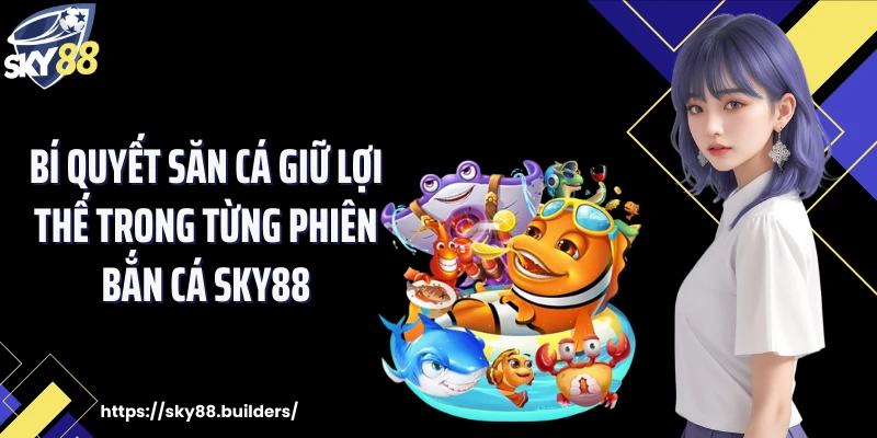 Bí quyết săn cá giữ lợi thế trong từng phiên bắn cá SKY88